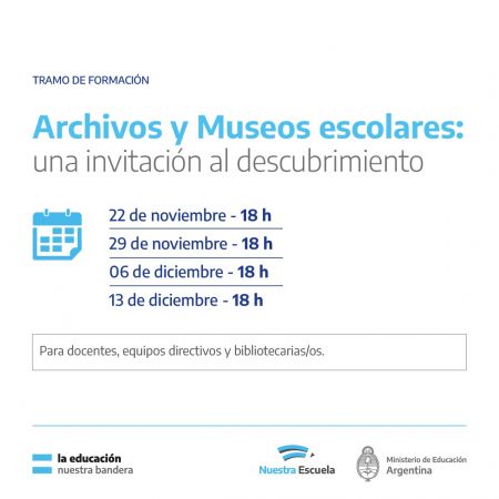 El Plan Provincial de Lecturas invita a inscribirse para los tramos formativos del INFoD