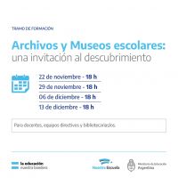 El Plan Provincial de Lecturas invita a inscribirse para los tramos formativos del INFoD