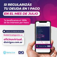 Distrigas informa la bonificación de intereses a quienes regularicen deudas