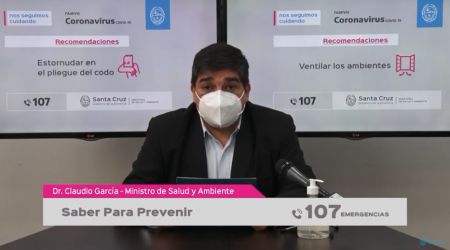 García: “Esta etapa de vacunación está destinada a las personas con patologías o comorbilidades graves”