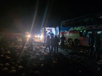 Operativo de emergencia ante el trágico accidente en Ruta Nacional Nº 3