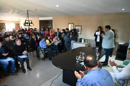 Gobierno llevó adelante reconocimientos en el Hospital Distrital Las Heras