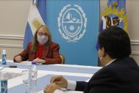 Alicia participó del encuentro con el presidente Alberto Fernández
