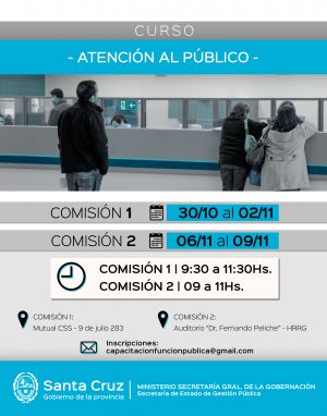 Nuevos cursos de “Atención al Público”