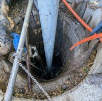 Caleta Olivia: realizan trabajos de mantenimiento en la Estación Elevadora N°8 para optimizar el sistema cloacal