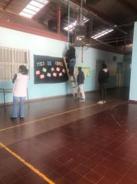 Tareas mantenimiento en escuelas de Pico Truncado