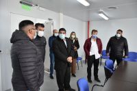 Avanza la obra del hospital modular de Caleta Olivia