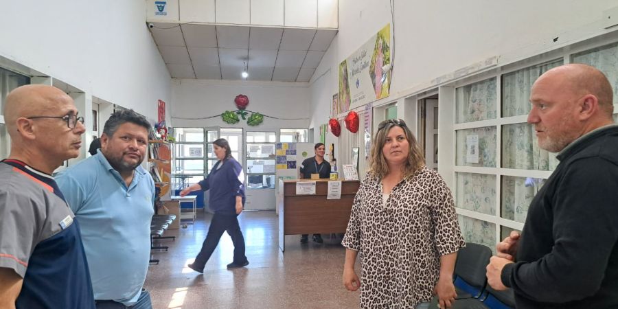 Las Heras: Realizan gestiones para optimizar sistema el Sistema de Salud P&uacute;blico