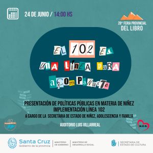 Desarrollo Social estará presente en la 28° Feria Provincial del Libro