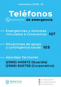 Uso responsable de los teléfonos de emergencia