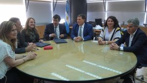 Alicia se reunió con el ministro de Trabajo de la Nación