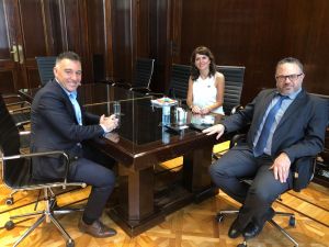 Reunión con Kulfas por la agenda productiva para el desarrollo de Santa Cruz