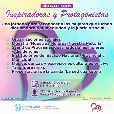 Se realizará jornada para reconocer a nuestras Mujeres Protagonistas