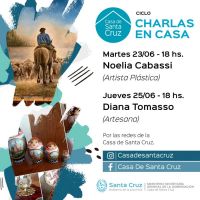 El arte de Noelia Cabassi se expresará en el Ciclo de Charlas Virtuales