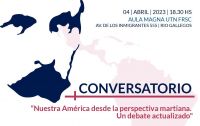 Se invita a asistir al conversatorio “Nuestra América desde la perspectiva martiana. Un debate actualizado&quot;