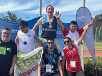 Santa Cruz y un miércoles a pura medalla en los Juegos Nacionales Evita en Mar del Plata