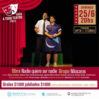 El Ciclo a Todo Teatro este domingo nos presenta una obra para la reflexión