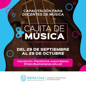 Inscripciones abiertas para la capacitación Cajita de Música Argentina