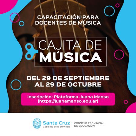 Inscripciones abiertas para la capacitación Cajita de Música Argentina