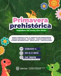 Primavera Prehistórica en el CIC Jesús Misericordioso