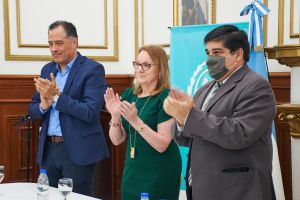 Jornada Histórica: Alicia puso en funciones al nuevo directorio de la Caja de Servicios Sociales