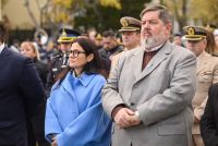 La ministra de Gobierno, Belén Elmiger, se refirió a este homenaje y la importancia de recordarlo siempre.