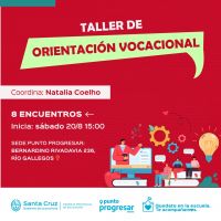 Educación llevará adelante un Taller de Orientación Vocacional