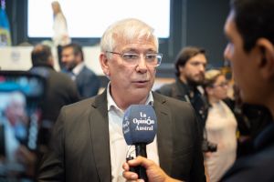 Julio Gutiérrez, ministro de Trabajo.