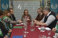 Alicia se reunió con representantes de ATE