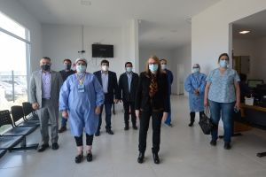 Alicia visitó el Centro de Salud Nº 9 en el Barrio San Benito de Río Gallegos