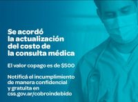 Se actualizó el valor de las consultas médicas en la Caja de Servicios Sociales