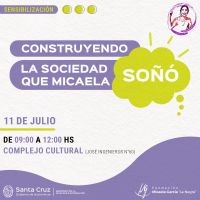 La Fundación Micaela García desarrollará talleres de sensibilización en el Complejo Cultural