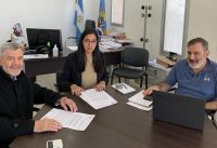 Se firmó convenio para la construcción de un nuevo gimnasio municipal en Pico Truncado