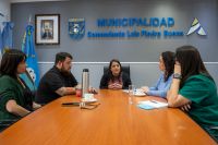 Agenda de trabajo de la Subsecretaría de Adultos Mayores en Piedra Buena