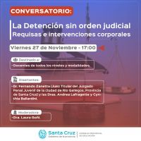 Conversatorio “La Detención sin orden judicial”: para docentes de todos los niveles y modalidades