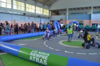 Seguridad Vial acompañó  la jornada por el Día Mundial de la Actividad Física