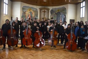 Alicia asistió al emotivo concierto final del Seminario de Contrabajos