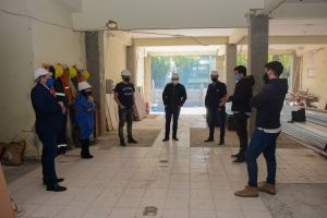 Autoridades del Gobierno de Santa Cruz recorrieron avances de obra del Edificio de Consejo Provincial de Educación