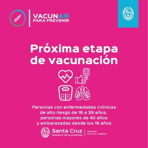 Vacunar para prevenir: Habilitan turnos para primeras dosis