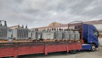 Llegaron transformadores de distribución para las localidades de Santa Cruz
