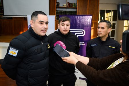 El área siniestral de la Superintendencia de Bomberos en Invierno Consciente.