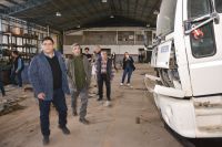El gobernador Claudio Vidal recorrió el futuro predio de Santa Cruz Puede.