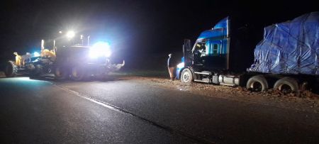 Se realizó exitoso operativo de  auxilio en las cercanias de Bajo Caracoles.