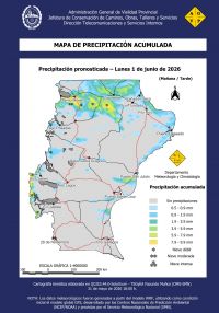 Conocé cómo estará el clima esta semana en Santa Cruz