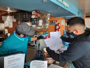 Los comercios de Río Gallegos se suman a la campaña de sensibilización sobre COVID 19