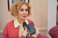 La secretaría de Estado de Culto, Mónica Pereyra.