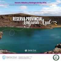 Informan el nuevo horario de la Reserva Provincial Laguna Azul