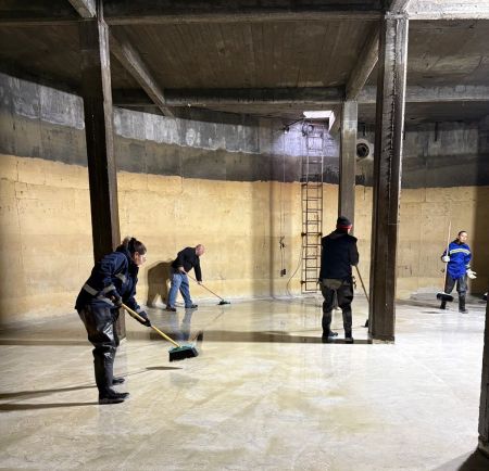 Servicios Públicos realizó tareas mantenimiento en Comandante Luis Piedra Buena