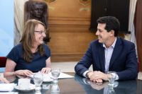 Alicia se reunió con el Ministro del Interior