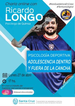 Realizarán charla sobre psicología deportiva en Instagram